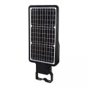Naświetlacz oprawa uliczna solarna V-TAC 40W LED czarna IP65 120Lm/W VT-ST42 4000K 4800lm 3 lata gwarancji
