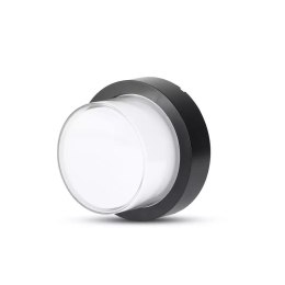 Oprawa V-TAC 12W LED IP65 czarny okrągły VT-828 3000K 900lm