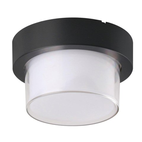 Oprawa V-TAC 12W LED IP65 czarny okrągły VT-828 3000K 900lm