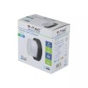 Oprawa V-TAC 12W LED IP65 czarny okrągły VT-828 3000K 900lm