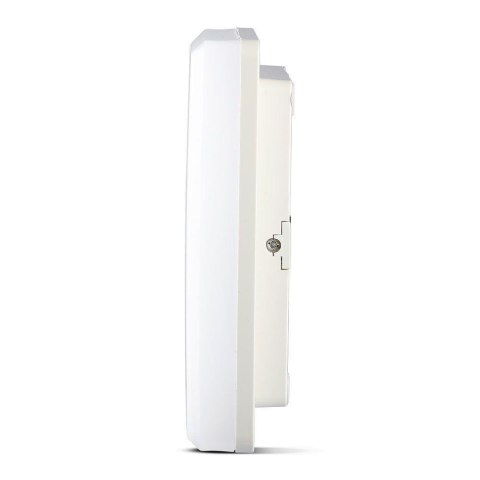 Plafon natynkowy kwadrat V-TAC 25W LED SAMSUNG CHIP IP44 100Lm/W VT-8066SQ 3000K 2500lm 3 lata gwarancji