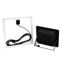 Projektor LED solarny V-TAC 20W czarny IP65 pilot timer VT-60W 4000K 1650lm