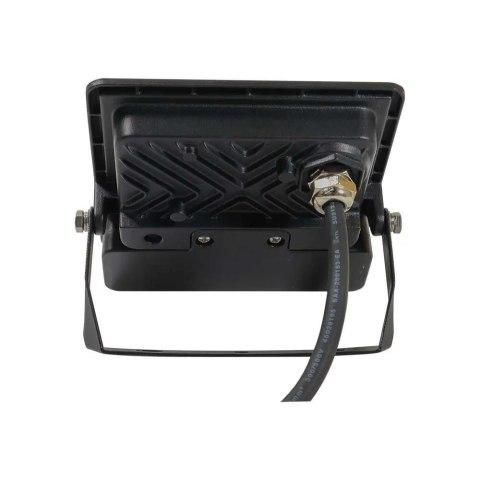 Projektor LED V-TAC 20W SAMSUNG CHIP czujnik ruchu czarny przewód 1M VT-128S-1 6400K 1510lm 5 lat gwarancji