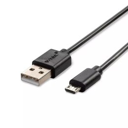 Przewód micro USB V-TAC 1M czarny seria pearl VT-5301
