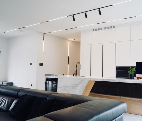 Szyna 150cm szynosystem magnetyczny 24V V-TAC czarna V-TAC