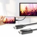 ATEN UC3238 adapter kablowy 2,7 m USB Type-C HDMI Czarny