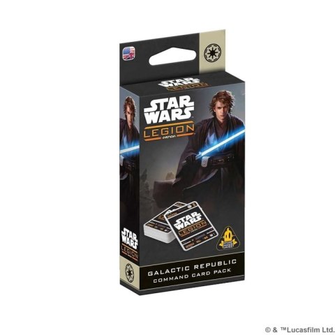 Asmodee Star Wars: Legion - Galactic Republic Command Card Pack Figura