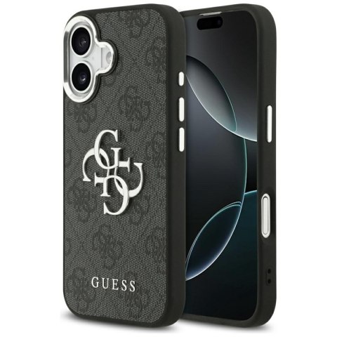 Guess 4G Big 4G Classic Logo - Etui iPhone 17 (czarny / srebrny)