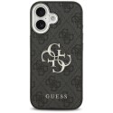Guess 4G Big 4G Classic Logo - Etui iPhone 17 (czarny / srebrny)