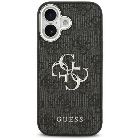 Guess 4G Big 4G Classic Logo - Etui iPhone 17 (czarny / srebrny)