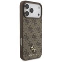 Guess 4G Small 4G and Classic MagSafe - Etui do iPhone 17 Pro Max (brązowy)