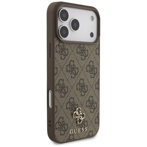 Guess 4G Small 4G and Classic MagSafe - Etui do iPhone 17 Pro Max (brązowy)