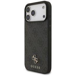 Guess 4G Small 4G and Classic MagSafe - Etui do iPhone 17 Pro Max (czarny)