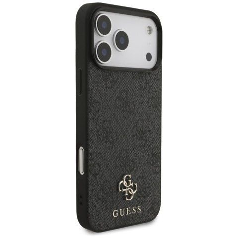 Guess 4G Small 4G and Classic MagSafe - Etui do iPhone 17 Pro Max (czarny)