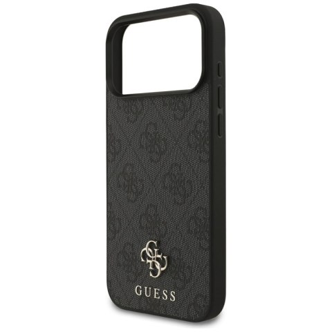 Guess 4G Small 4G and Classic MagSafe - Etui do iPhone 17 Pro Max (czarny)