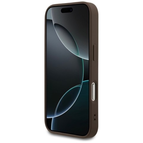 Guess 4G Small 4G and Classic MagSafe - Etui do iPhone 17 Pro (brązowy)