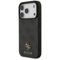 Guess 4G Small 4G and Classic MagSafe - Etui do iPhone 17 Pro (czarny)