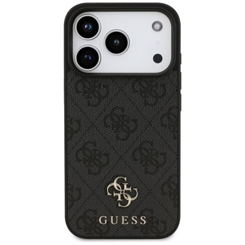 Guess 4G Small 4G and Classic MagSafe - Etui do iPhone 17 Pro (czarny)
