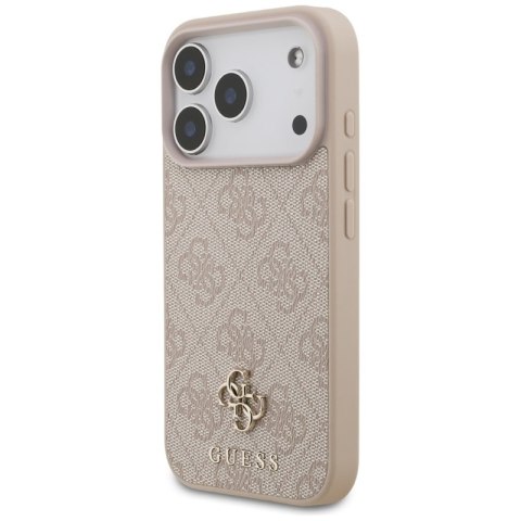 Guess 4G Small 4G and Classic MagSafe - Etui do iPhone 17 Pro (różowy)