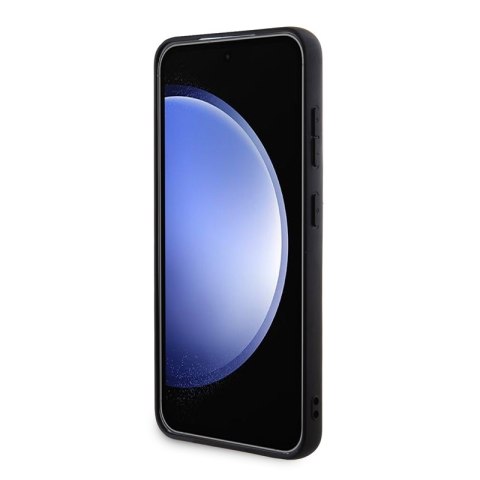 Guess Glitter Flakes Metal Logo Case - Etui Samsung Galaxy S24 (złoty)