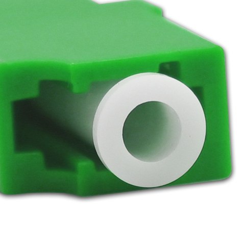 Qoltec Adapter światłowodowy LC/APC | Simplex | Singlemode