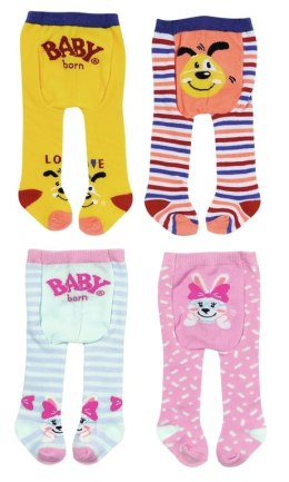 BABY born Tights 2x, 2 ass. Rajstopy dla lalki