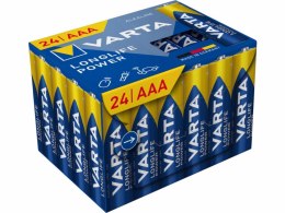 BATERIE ALKALICZNE VARTA R3 (AAA) LONGLIFE POWER 24szt NEW