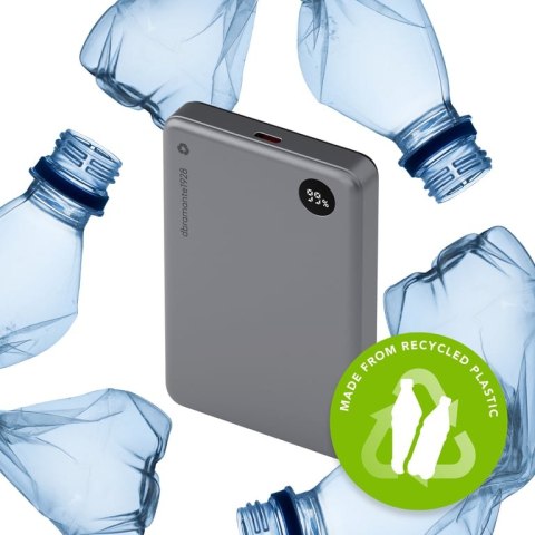 Dbramante1928 CP10SLBL7178 bank mocy 10000 mAh Bezprzewodowe ładowanie Szary