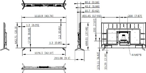 Monitor Hikvision DS-D5050U3-1V0S