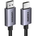 Kabel DisplayPort do HDMI Ugreen DP123 4K 30Hz, 1,5m