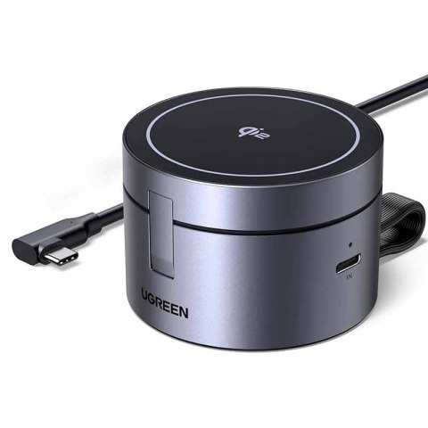 Magnetyczna ładowarka 3in1 UGREEN 25W USB-C W712 (czarna)