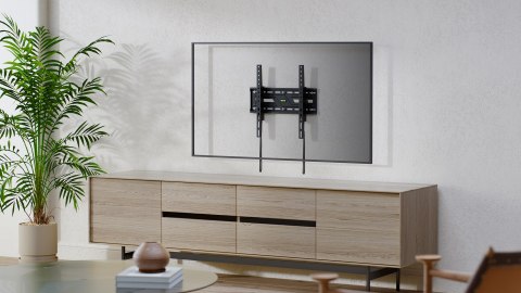 Uchwyt Basic do ściany 32-75 cali czarny LCD/KL-38
