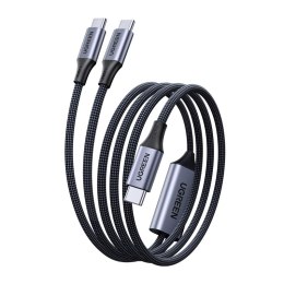 Uniwersalny kabel Ugreen L533 USB-C x2 PD, 140W, 2m