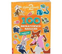 Ameet: DISNEY Zwierzogród 2. 100 Brokatowych Naklejek