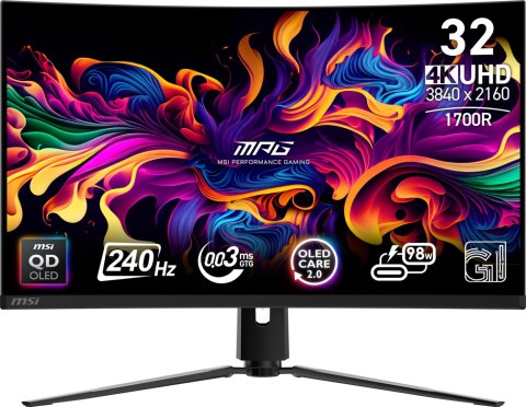 MONITOR OLED 32"/MPG 321CURX QD-OLED MSI