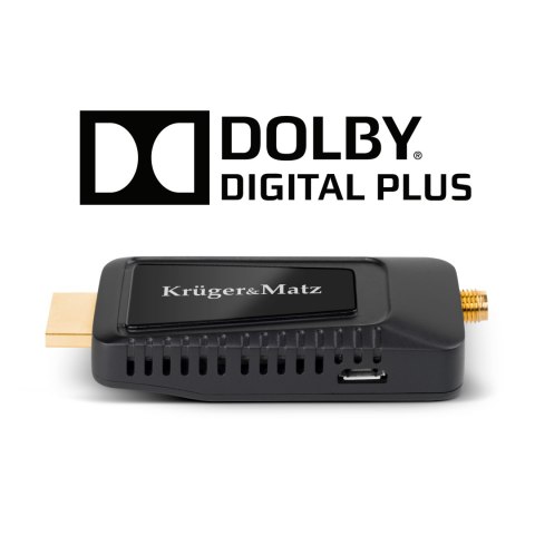 Tuner DVB-T2 HEVC H.265 mini na HDMI