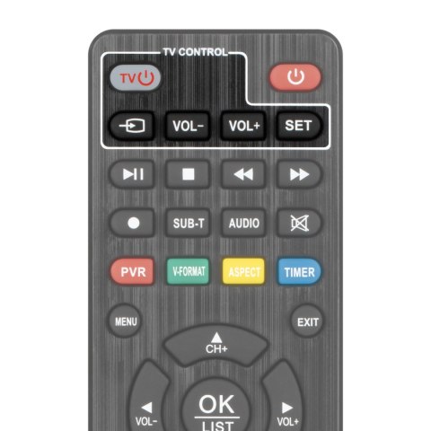 Tuner DVB-T2 HEVC H.265 mini na HDMI