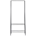Wieszak Stojak na Ubrania Metalowy Stojący Podłogowy Pojemny VILDE 153 cm