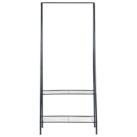 Wieszak Stojak na Ubrania Metalowy Stojący Podłogowy Pojemny VILDE 153 cm