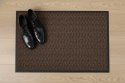 Wycieraczka do butów wejściowa pod drzwi 40x60 cm Neila brązowa