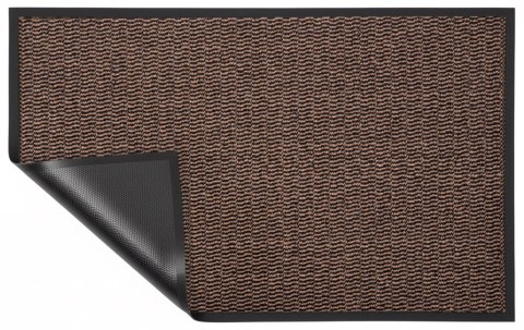 Wycieraczka do butów wejściowa pod drzwi 40x60 cm Neila brązowa