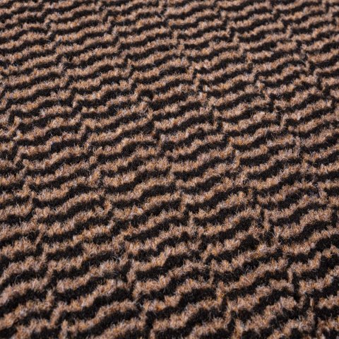 Wycieraczka do butów wejściowa pod drzwi 40x60 cm Neila brązowa