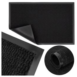 Wycieraczka do butów wejściowa pod drzwi 80x120 cm WANDA szara