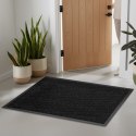 Wycieraczka do butów wejściowa pod drzwi 80x120 cm WANDA szara