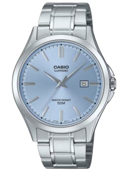 Zegarek Męski Casio MTS-115D-2A2V + BOX (zd292b) SZAFIR