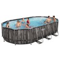 Basen ogrodowy stelażowy 610 x 366 x 122 cm 18w1 Bestway 5611R