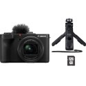 Canon PowerShot V1 Premium Vlogger Kit 1/4" Kompaktowy aparat fotograficzny 22,3 MP CMOS 5760 x 3840 px Czarny