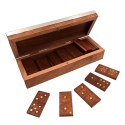 Domino w Pudełku Drewnianym z Aluminiowym Topem - DO-017