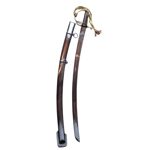 Replika szabli - Polska szabla kawaleryjska „Radziwiłłówka" z roku 1917 z napisem „Honor i Ojczyzna" - DD1191HO