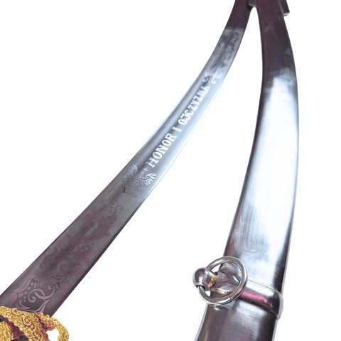 Replika szabli - Polska szabla kawaleryjska „Radziwiłłówka" z roku 1917 z napisem „Honor i Ojczyzna" - DD1191HO
